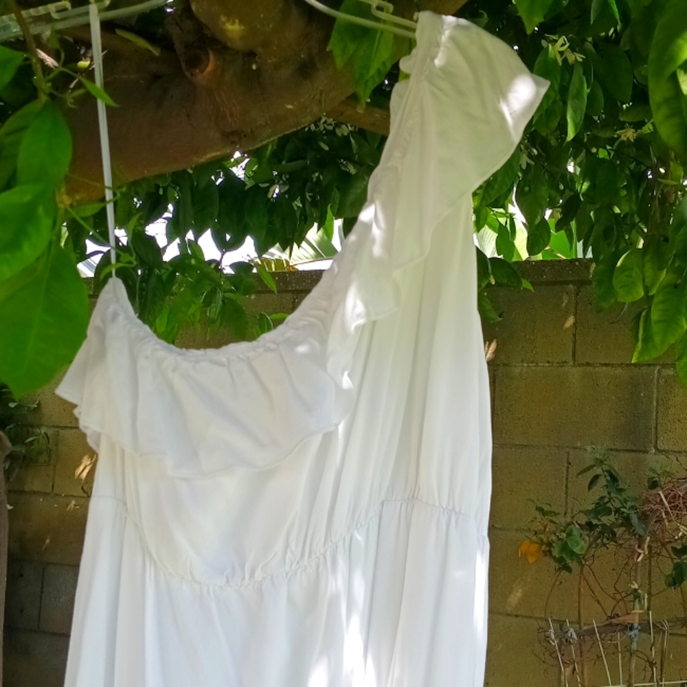 White dress